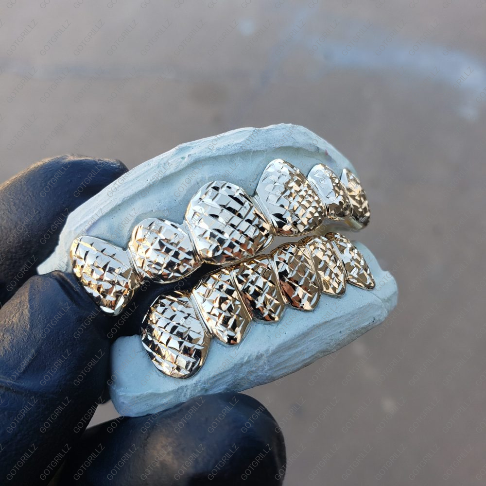 Gold and clearance diamond grillz