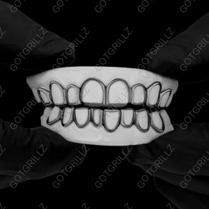 Black Gold Openface Grillz