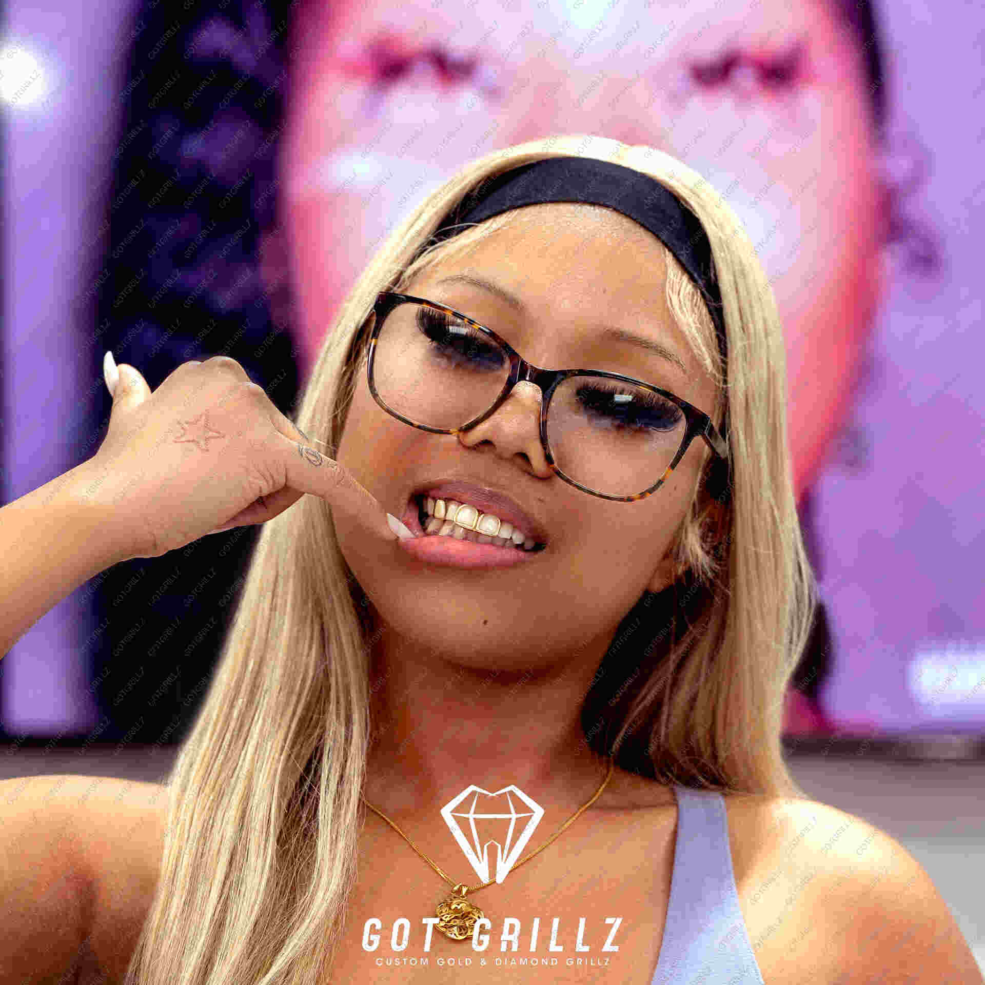 Custom Gold and Diamond Grillz - GotGrillz