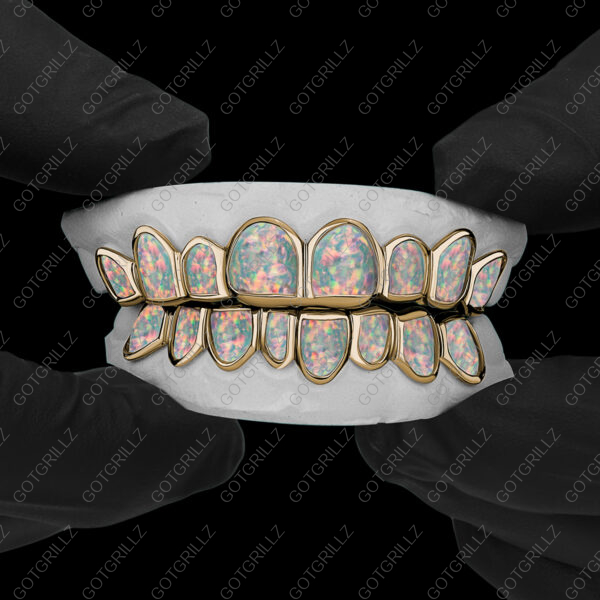 Opal Stone Custom Grillz